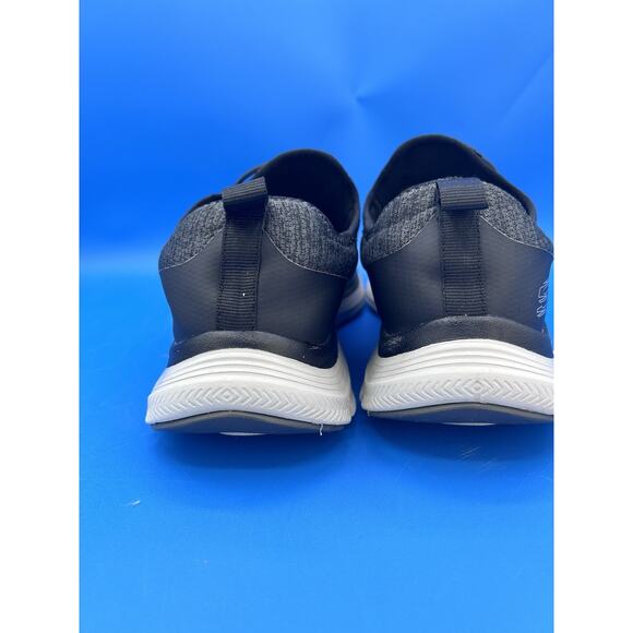 Skechers Men's Flex Advantage Slip On Walking Shoes Black/Gray Size:8.5 No Box - Picture 2 of 8